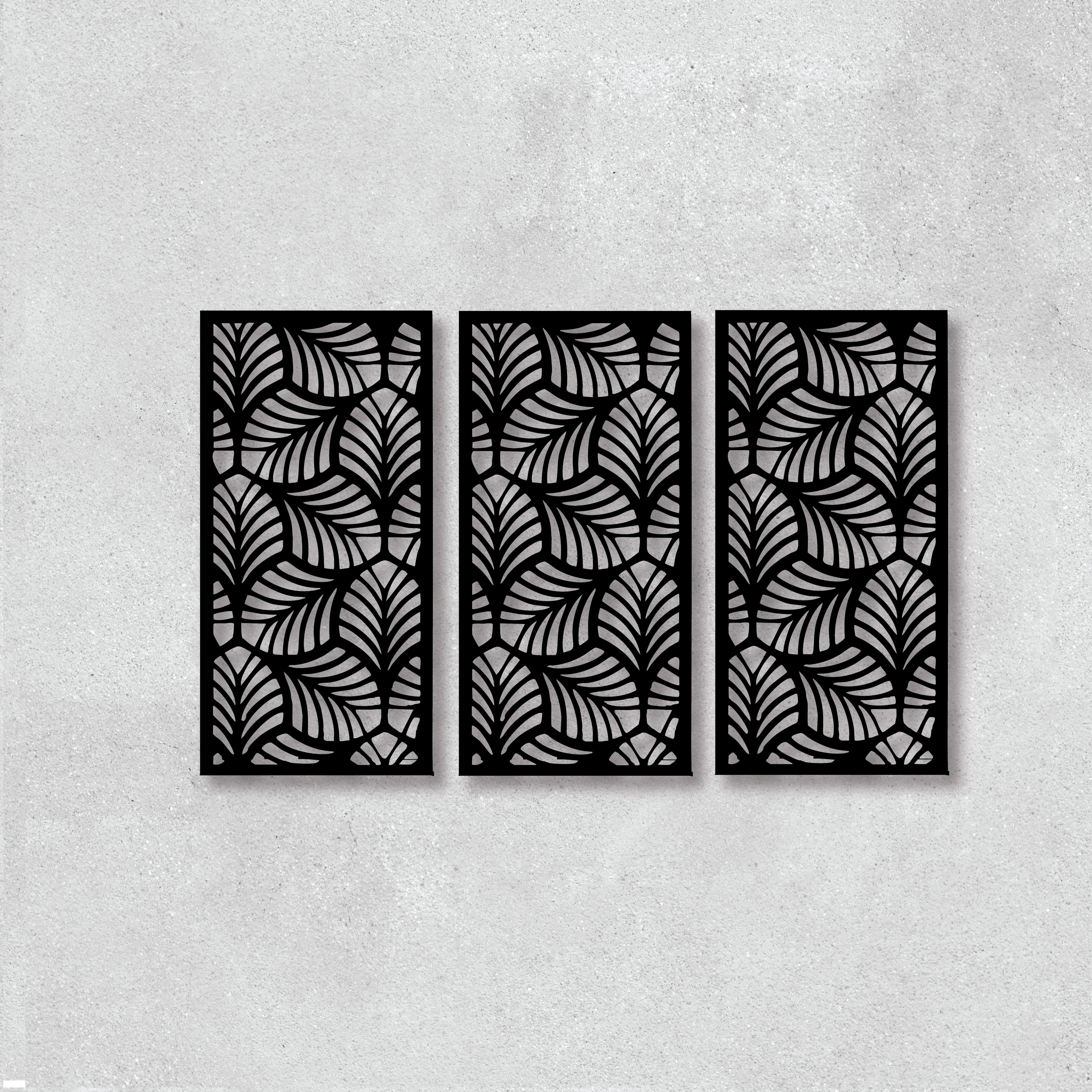 Abstract Laser Cut Panel - Artistic Metal Screen & Decorative Wall Art