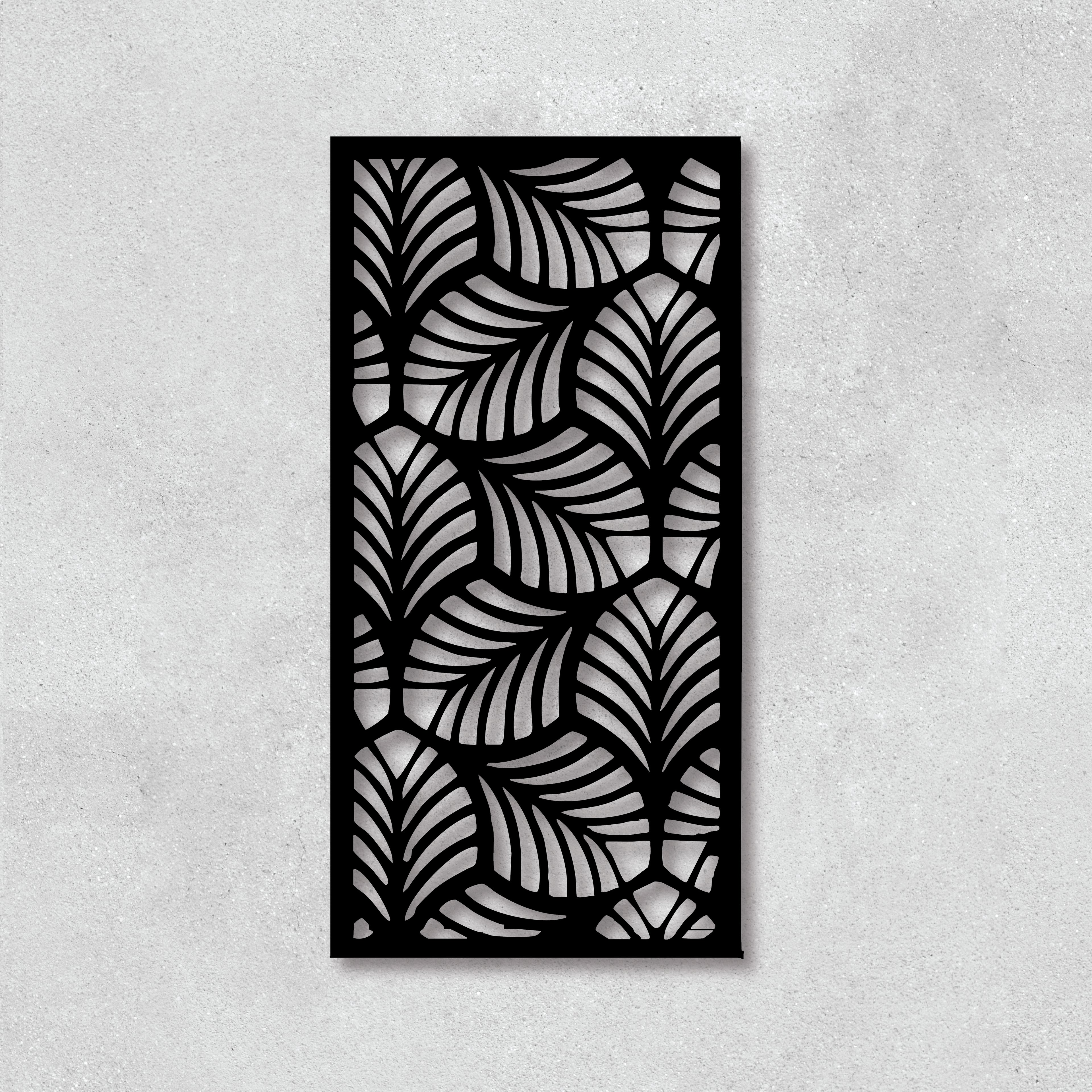 Abstract Laser Cut Panel - Artistic Metal Screen & Decorative Wall Art