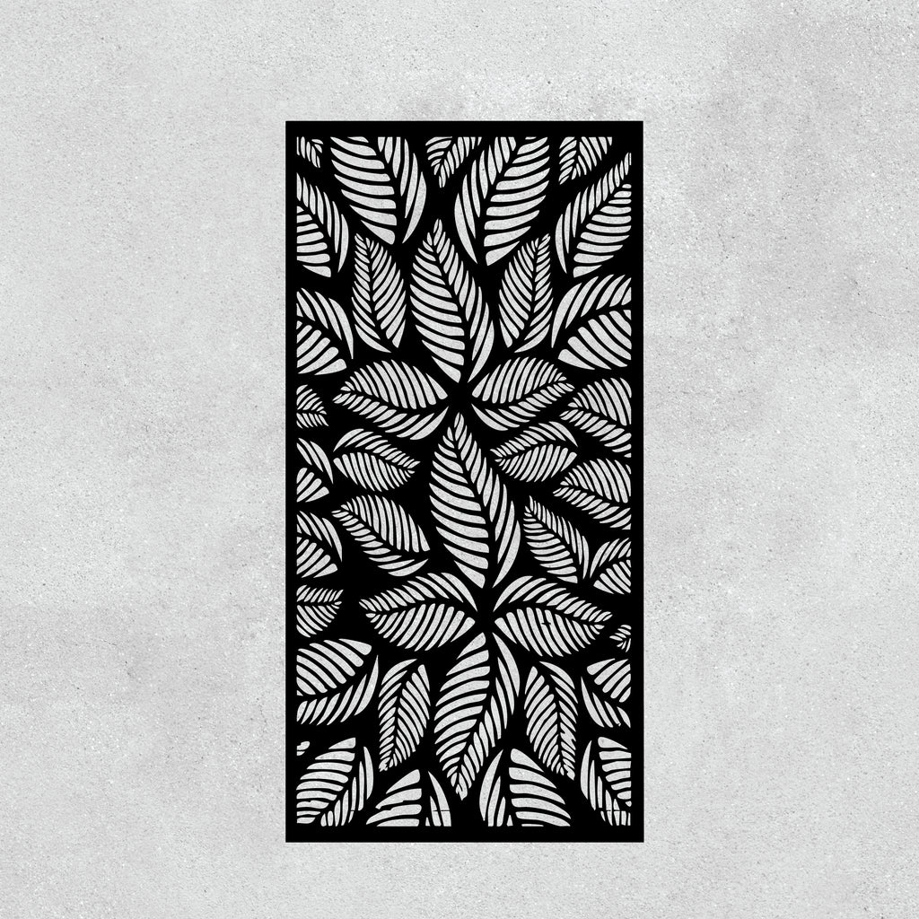 Geometric Laser Cut Panel - Modern Metal Privacy Screen & Wall Art