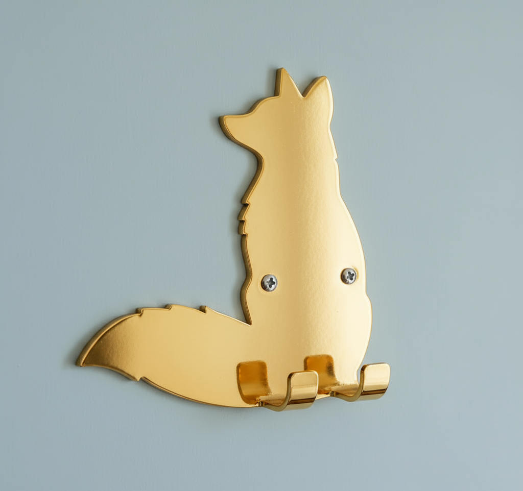 Gold Fox Key Holder