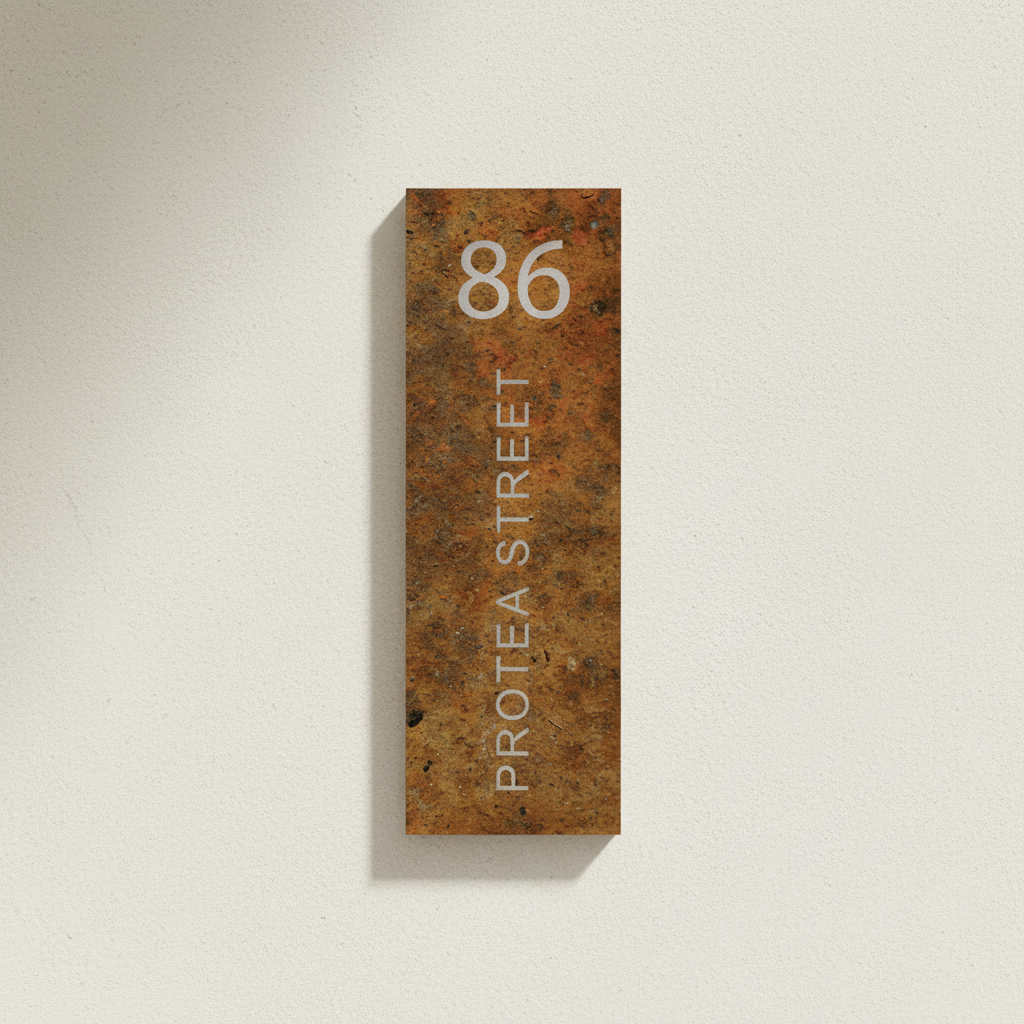 House Number HN2 Original with Standoffs