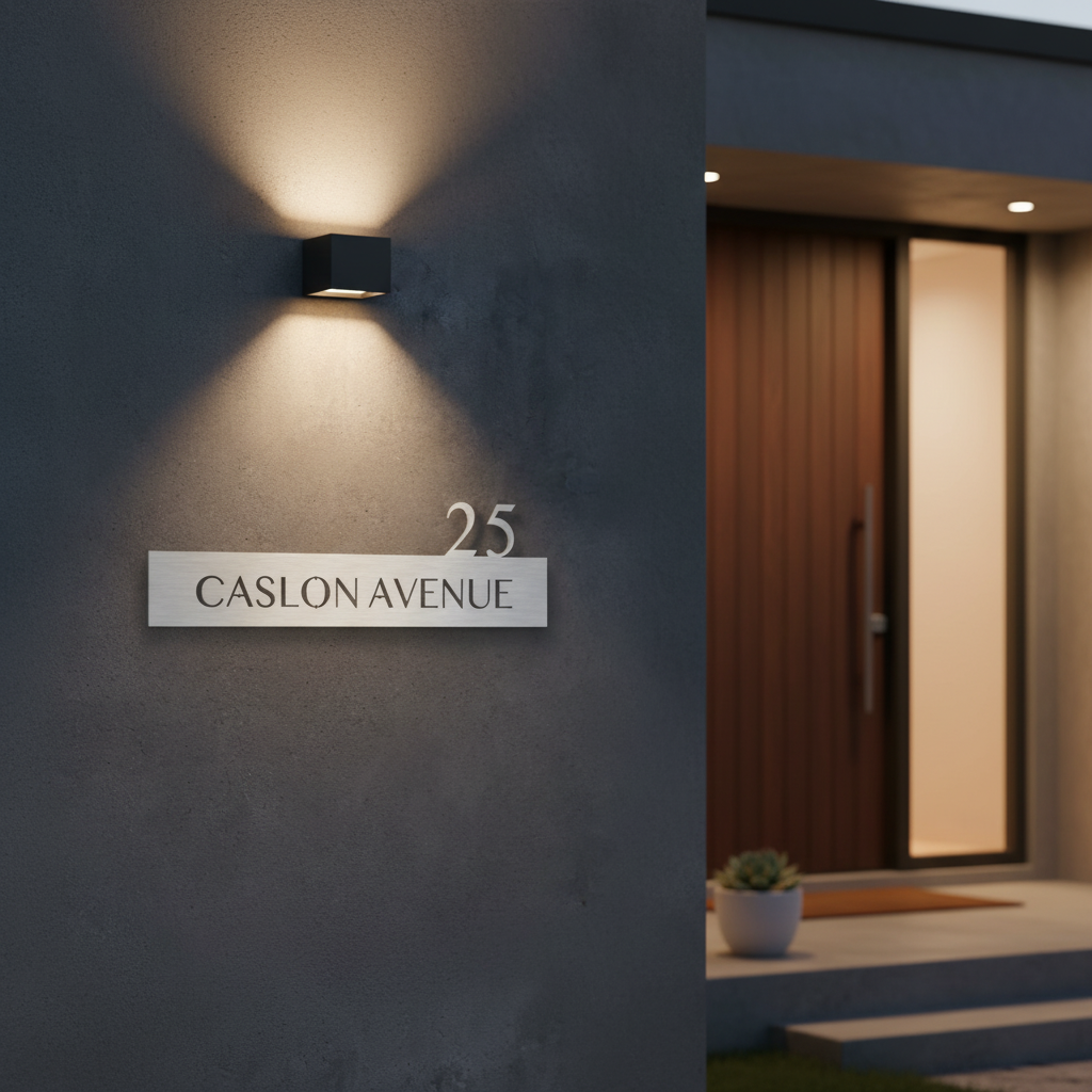 House Numbers Banner