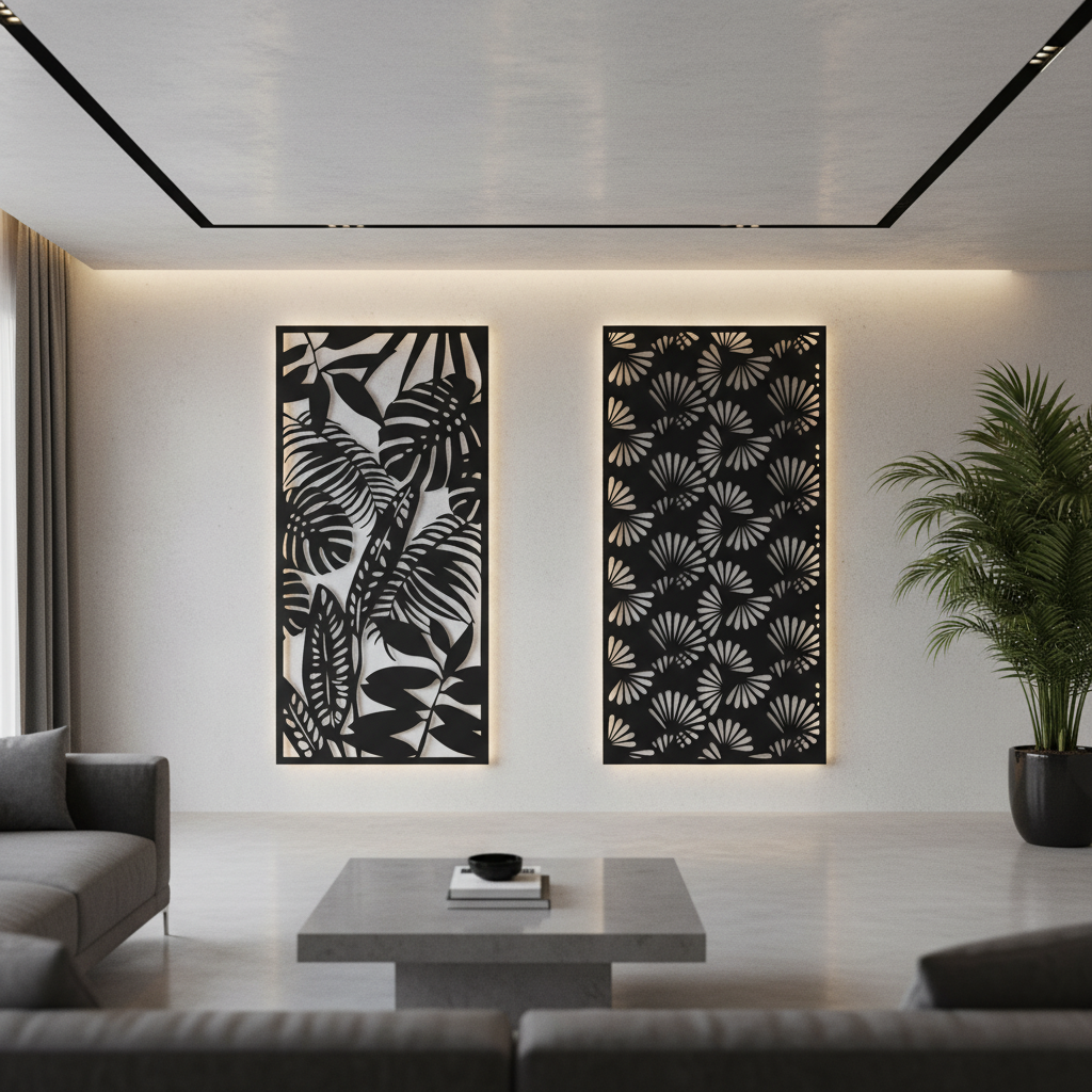 Laser Cut Panels with Your Products