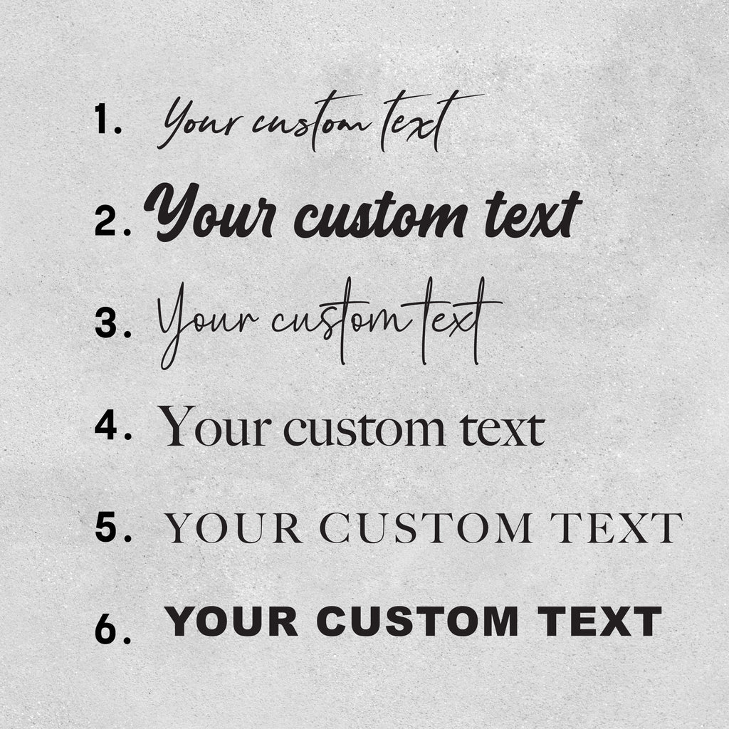 Custom Text